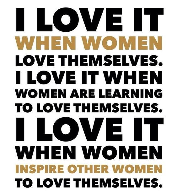 women who love themselves