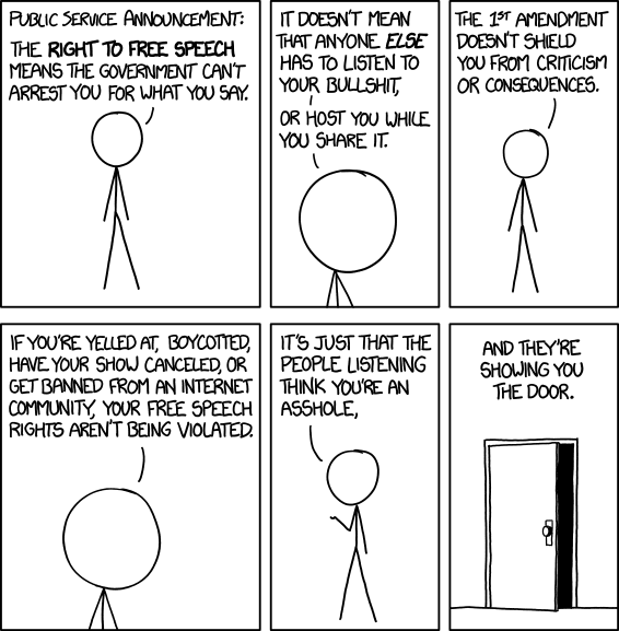 Image result for free speech xkcd