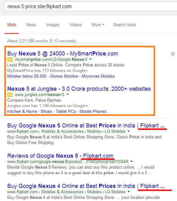 flipkart google