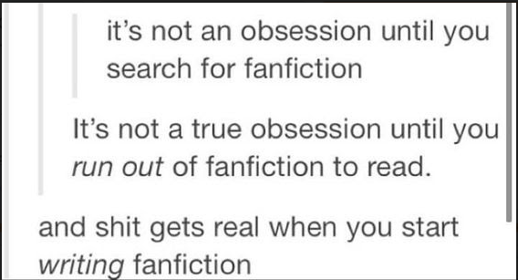 Stages of being a fan