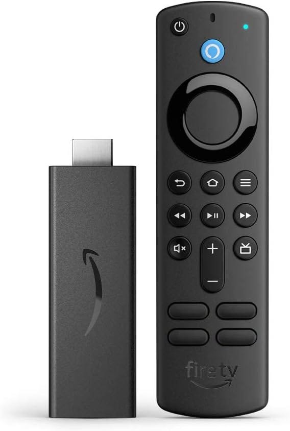 Amazon’s Certified Refurbished Fire TV Stick 4K streaming device with latest Alexa Voice Remote (includes TV controls), Dolby Vision