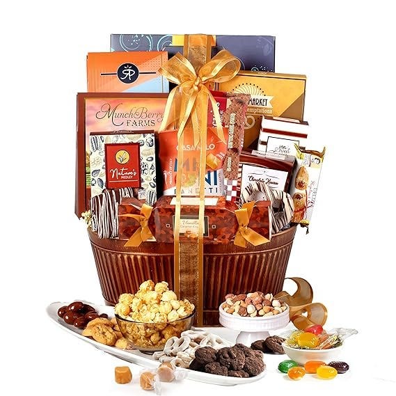 Chocolate Food Gift Basket — \Mothers Day Gifts