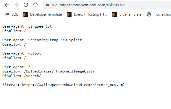 Wallpaper New Download Robots.txt