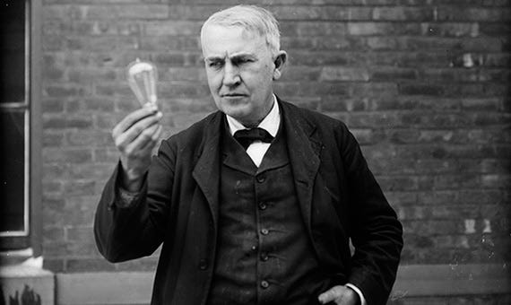 エジソンと電球 利益は発明者ではなくそれを広めた人の手に スマフォ版 試行錯誤の投資生活