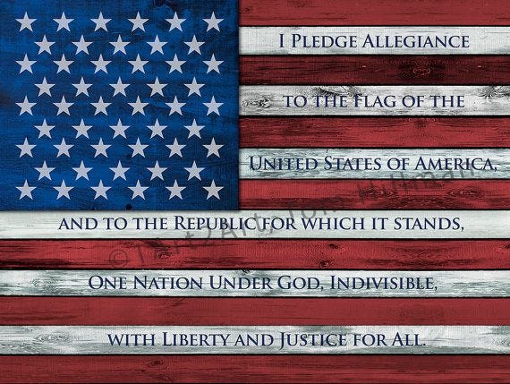 Image result for i pledge allegiance