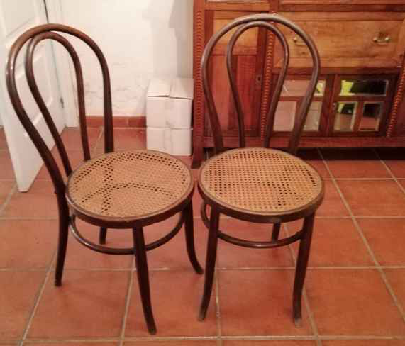 Sillas modelo Thonet