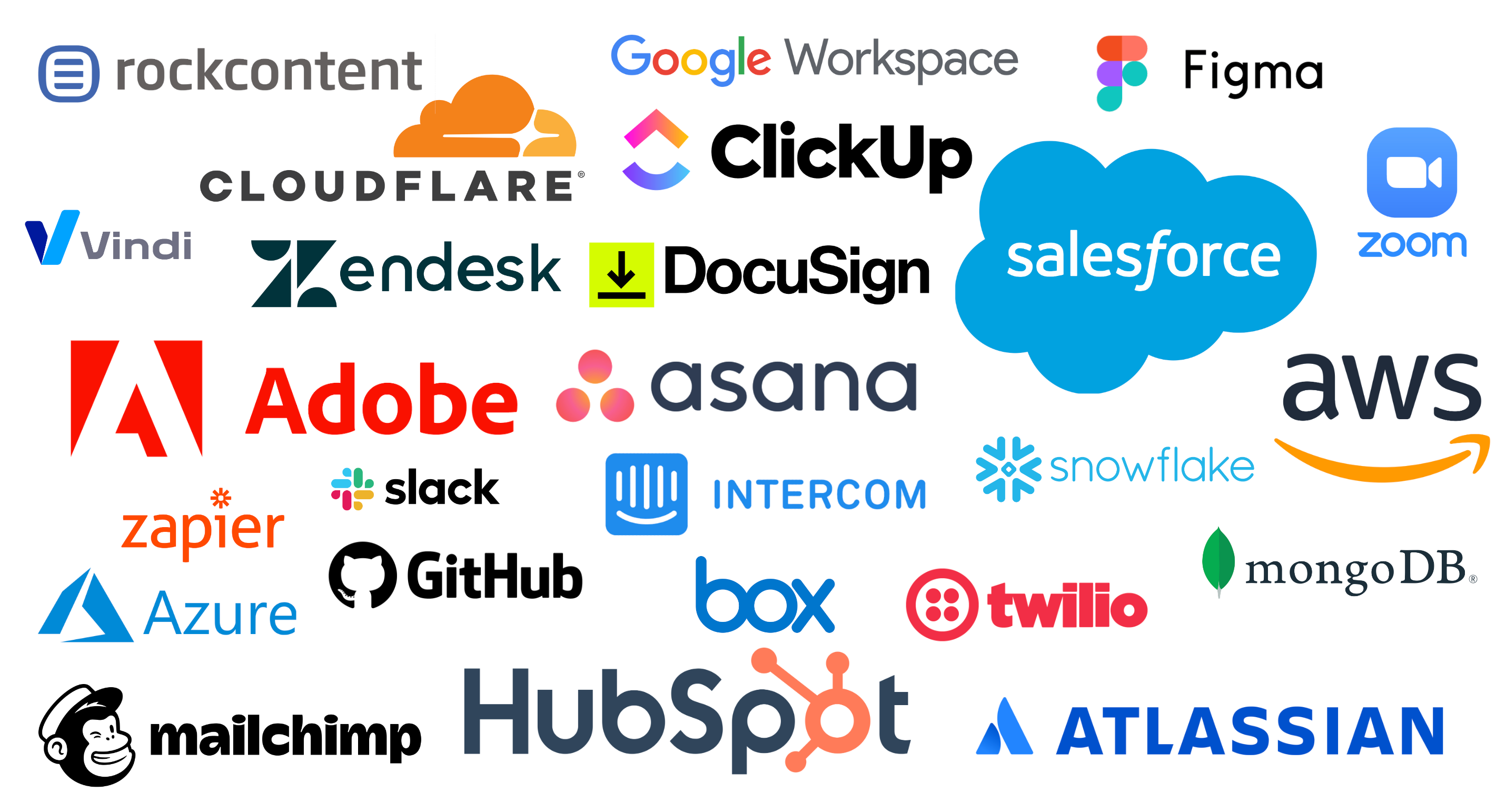 São em média 125 ferramentas diferentes dentro de uma empresa.