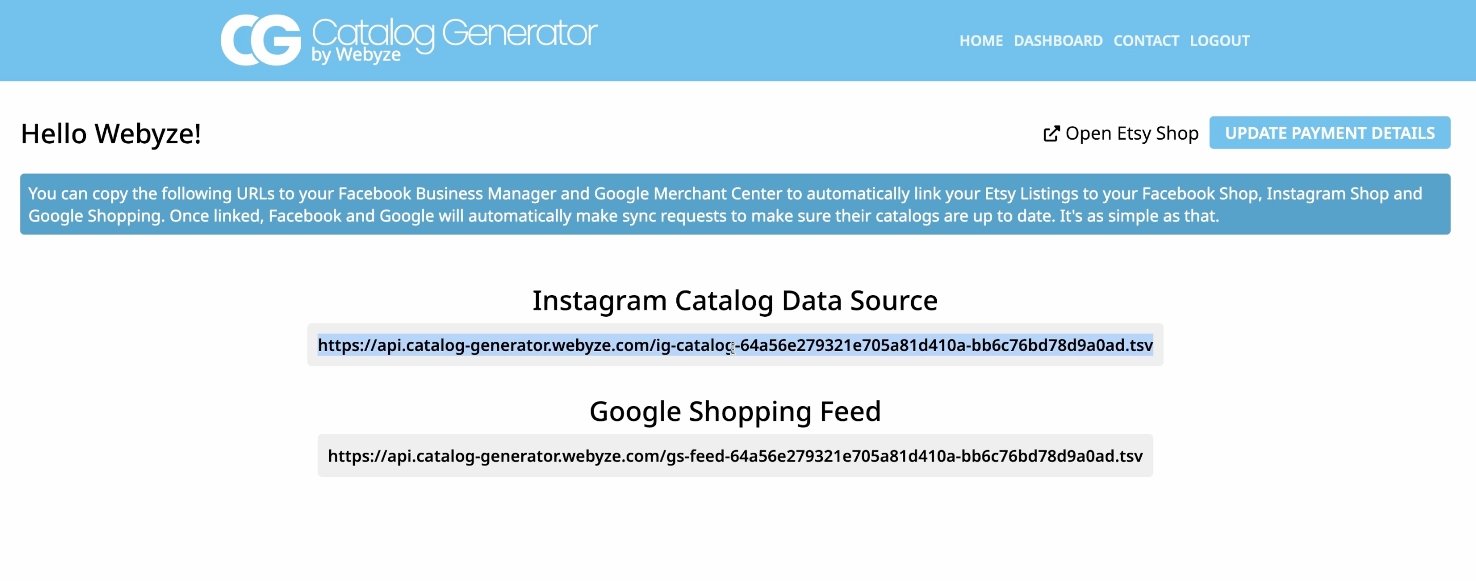 Catalog Generator