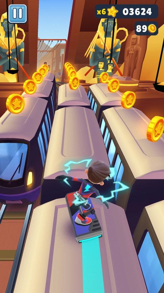 Subway Surfers Mod Apk Gameplay