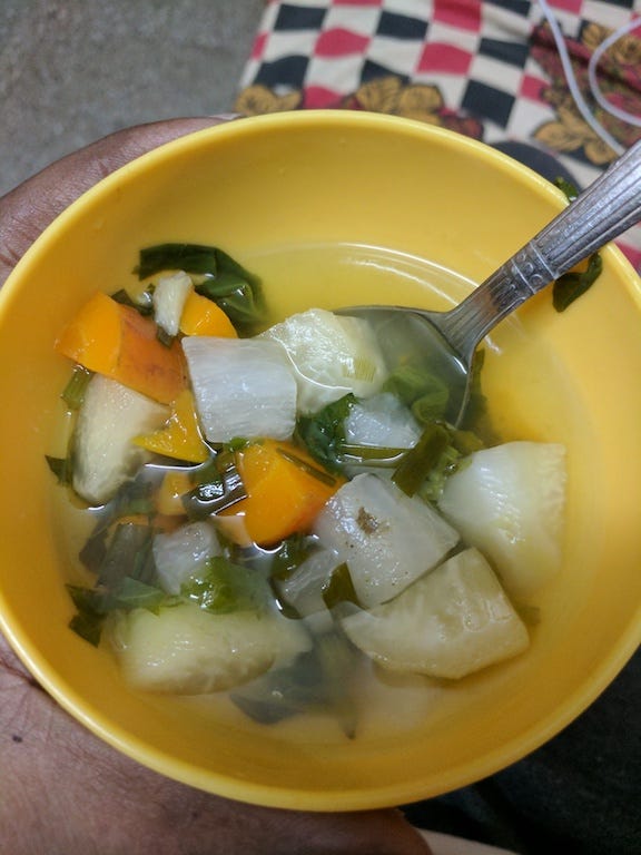 Mix veg soup/broth