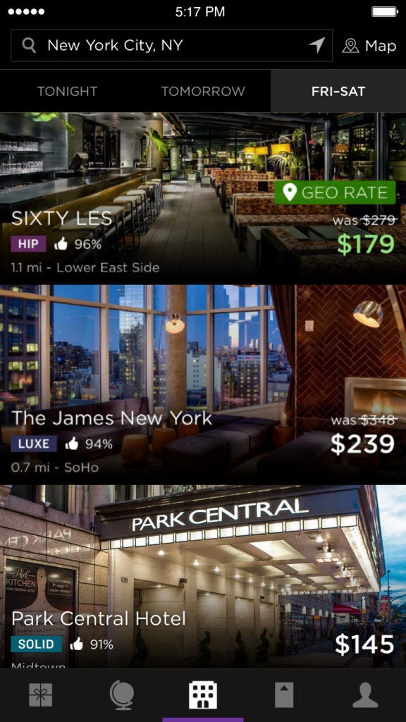 HotelTonight- best travel apps