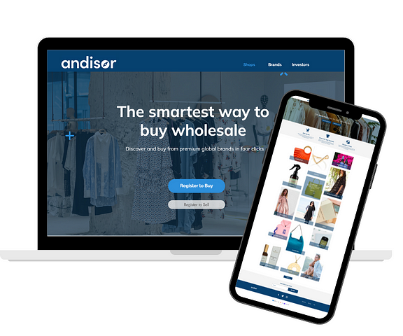 Andisor is a B2B marketplace, helping D2C brands build a wholesale channel on one platform.