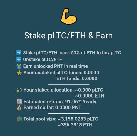 Eidoo wallet — Stake pLTC/ETH & Earn