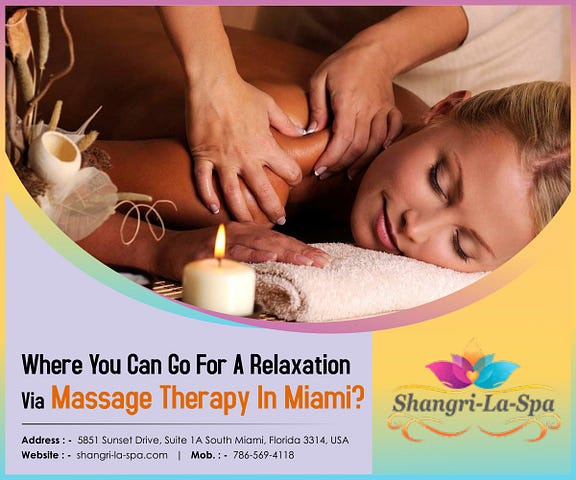 Asian massage in south miami florida
