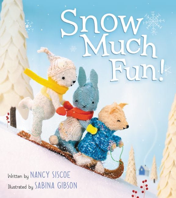 Snow Much Fun! by Nancy Siscoe, illustrated by Sabina Gibson