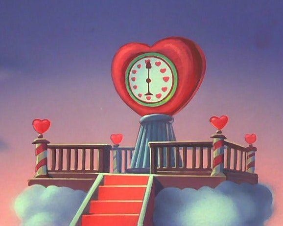 The Care Meter, a heart-shaped barometer… which has no numbers.