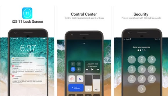 Resultado de imagem para ios 11 locker