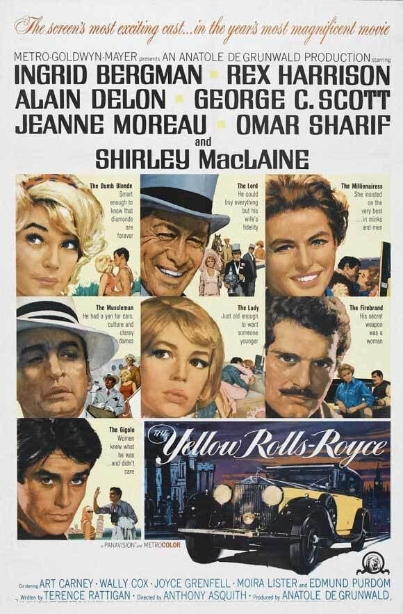 The Yellow Rolls-Royce (1964) | Poster