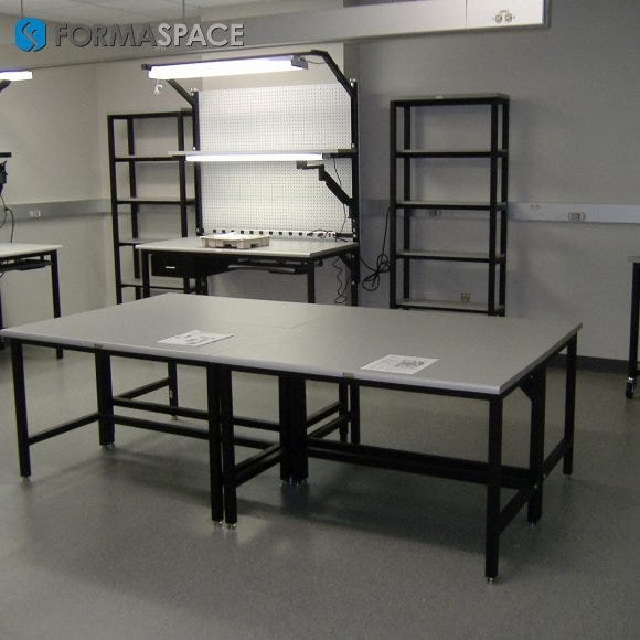 tech lab furniture for electronics repair maintenance facility