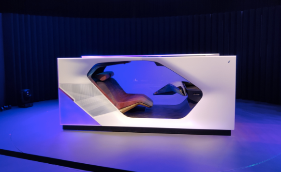 The prototype of the BMW i Interaction Ease at the CES Las Vegas 2020