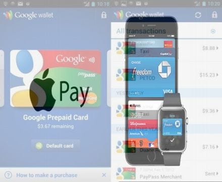 Google Wallet Apple Pay Isis Softcard