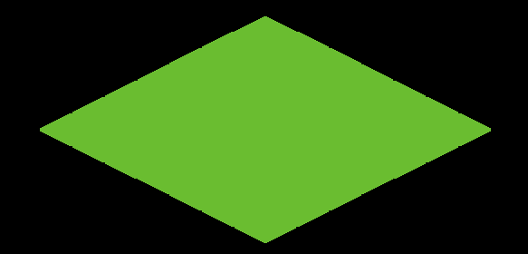 Isometric grass tiles with mouse over events