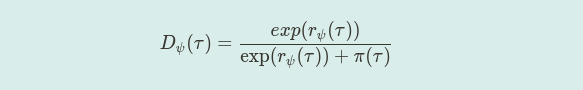 The Discriminator in inverse RL