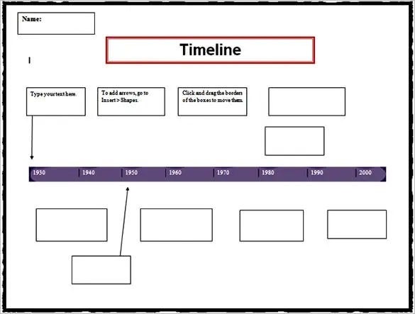 Timeline Template 68+ Free Word, Excel, PDF, PPT, PSD, Google Docs, Apple Pages Format