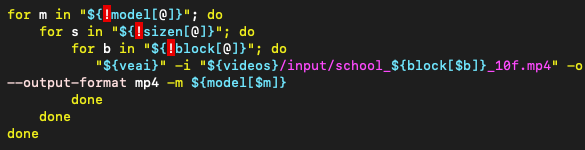 Looping through arrays in bash with a thorough syntax explanation of each part
