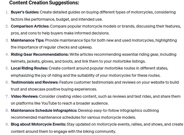 content suggestion for keyword research by chatgpt