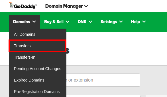 How to Transfer a Domain to Godaddy  