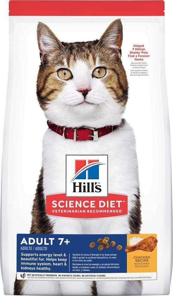 Hill’s Science Diet Adult 7+ dry cat food
