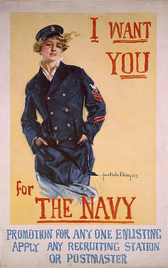 Women in the U.S. Military: World War I & II