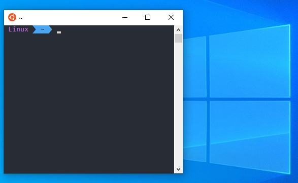 Terminal de Ubuntu en Windows