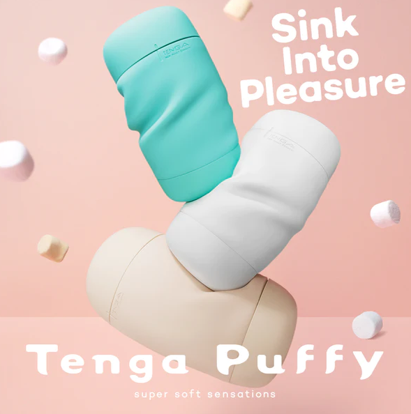 Sink into pleasure with TENGA Puffy