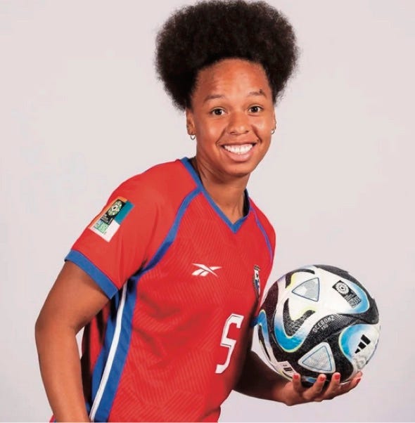 photo of Panama player Yomira Pinzón