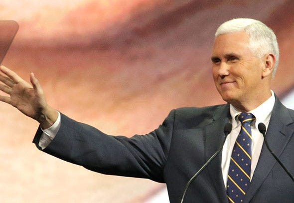 Mike Pence Sings: “What Would You Do If I Was A Giant Douche, Would You Stand Up And Walk Out On Me…