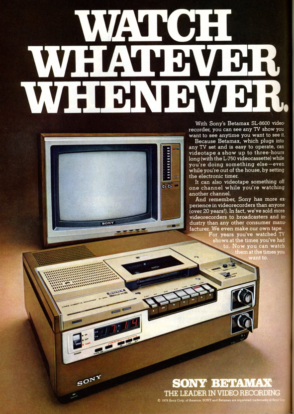 Betamax is dead. Podcasts are the new VHS.