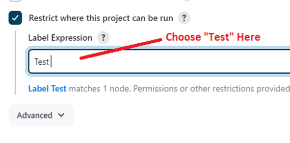 Choose Label Expression