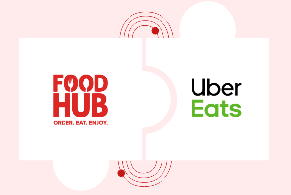 Foodhub is cheaper than Uber Eats