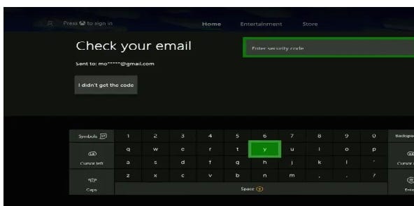 Xbox Live Password Reset