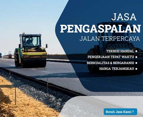 Kontraktor Pembuatan Jalan Aspal Jawa Barat Harga Murah