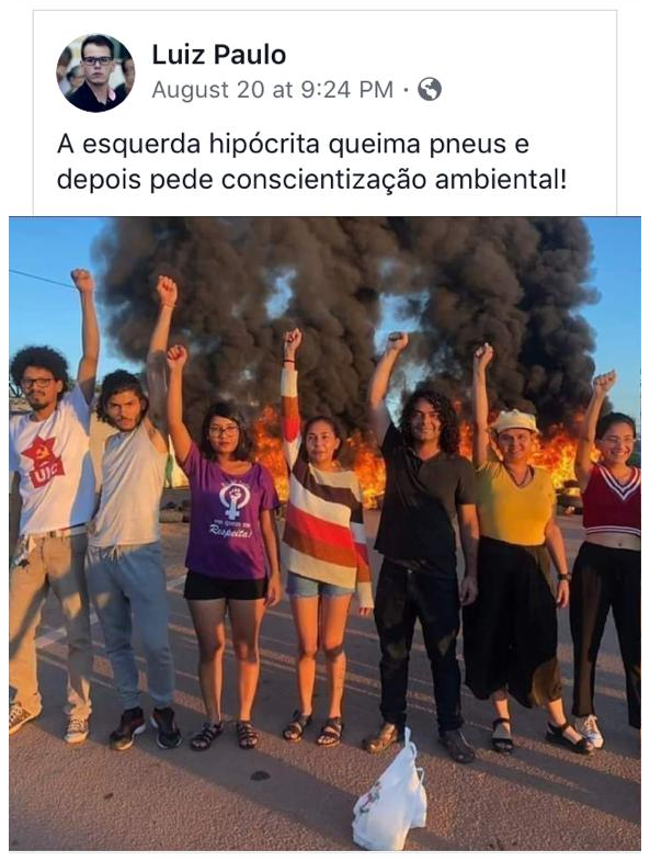 Exemplo de falácia do espantalho