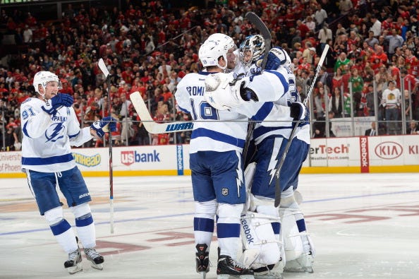 Tampa Bay Lightning v Chicago Blackhawks