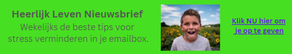 Iedere week een antistresstip in je emailbox.