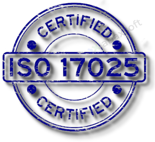 ISO 17025 certified Stamp