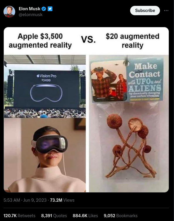 apple vision pro meme