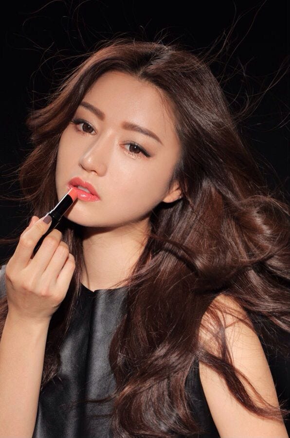 6 Most Popular Brands of Korean Beauty Products You Should Be Using - Park Sora with Creamy Lip Colour Cotton Pie