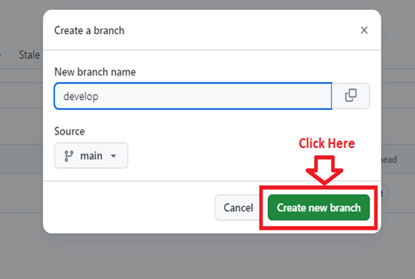 Create New Branch