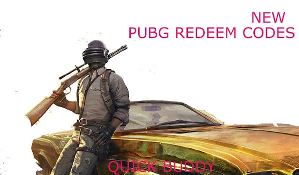 pubg redeem codes